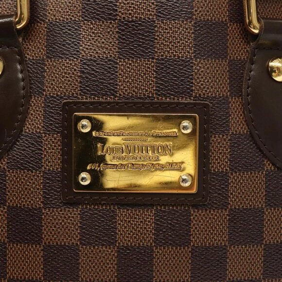 LOUIS VUITTON Damier Ebene Hampstead PM Tote Bag - Picture 10 of 16